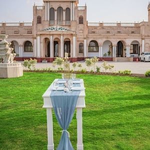 KIPS 10ft Light Blue Chiffon Table Runner 27x120 Inches